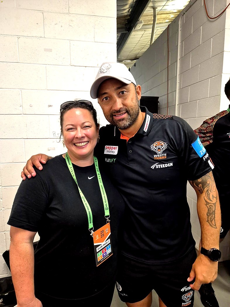 Elite sporting event game day massage sideline